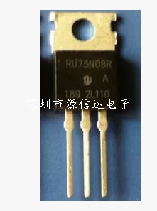 RU75N08R 75V 80A TO-220 MOS场效应管 三极管