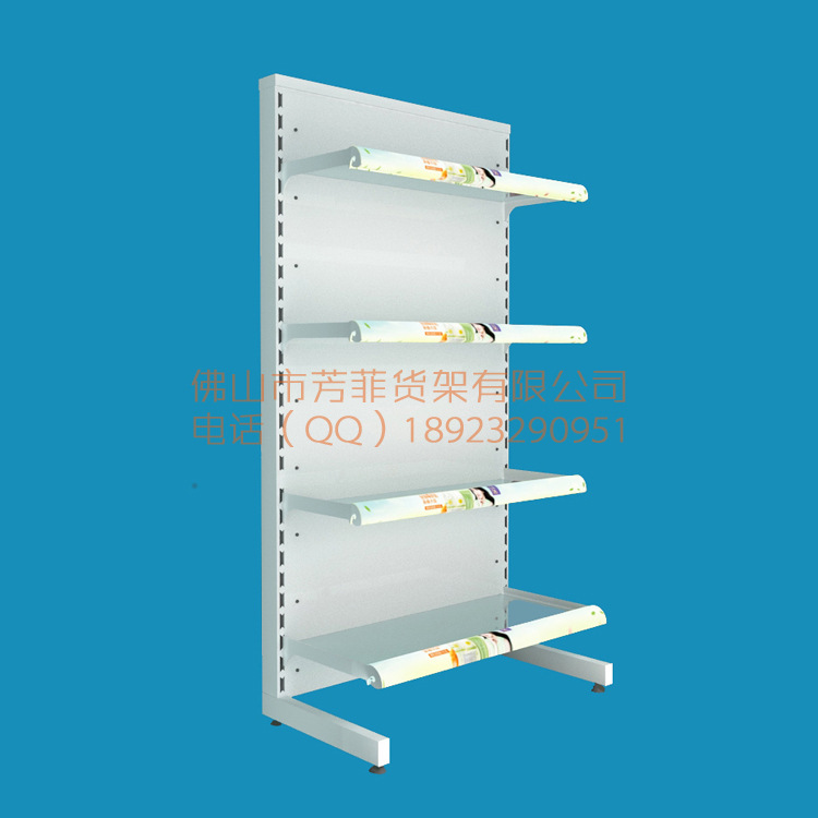 化妆品货架单面端头架 新款屈臣氏展示柜架子 芳菲厂家直供批发