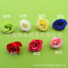 四月天玫瑰花朵花球花墙拱门婚庆婚礼布置用花头手工DIY假花头9CM