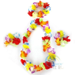 Source Factory Spot Wholesale Hawaiian Style Cool Garland Props Garland for Commendation Party