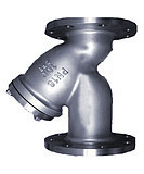 美标铸钢不锈钢法兰导热油Y型过滤器GL41W-150LB300LB DN50 65 80