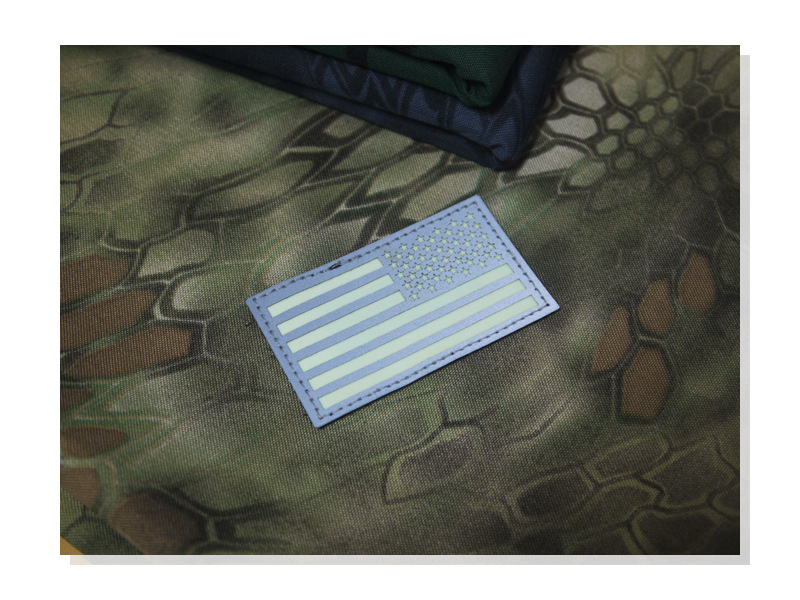 5X8.5反光夜光美国国旗右