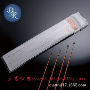 10ul细胞接种环 25/袋 一次性塑料接种环 巴罗克Biologix 橘色