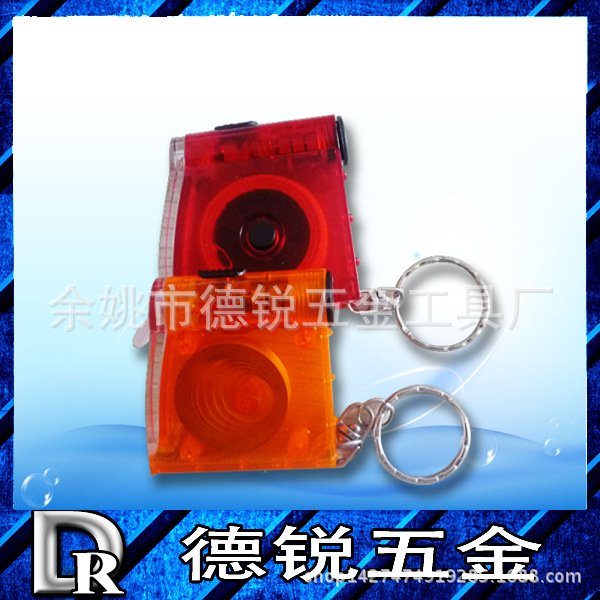 厂家直销 1米钥匙扣卷尺  包胶礼品量衣卷尺 测量工具 批发