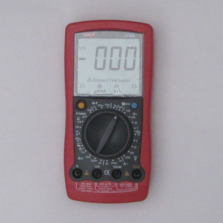 优利德万用表 UT58B  大屏幕数字万用表