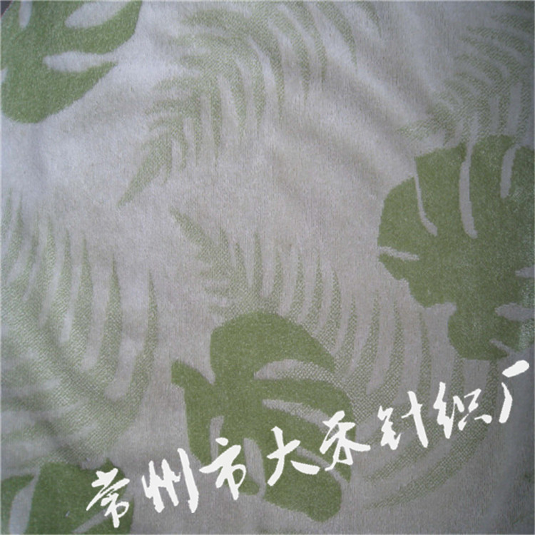 生产日本大提花天鹅绒面料 花型可来样生产 家居床上用品面料