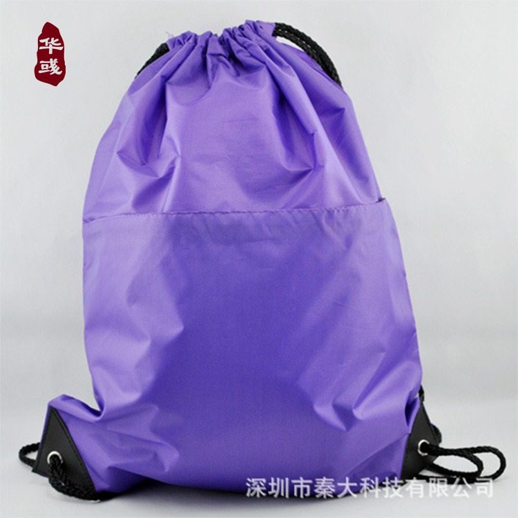 华彧多色户外束口背袋 登山包 沙滩背包收纳袋