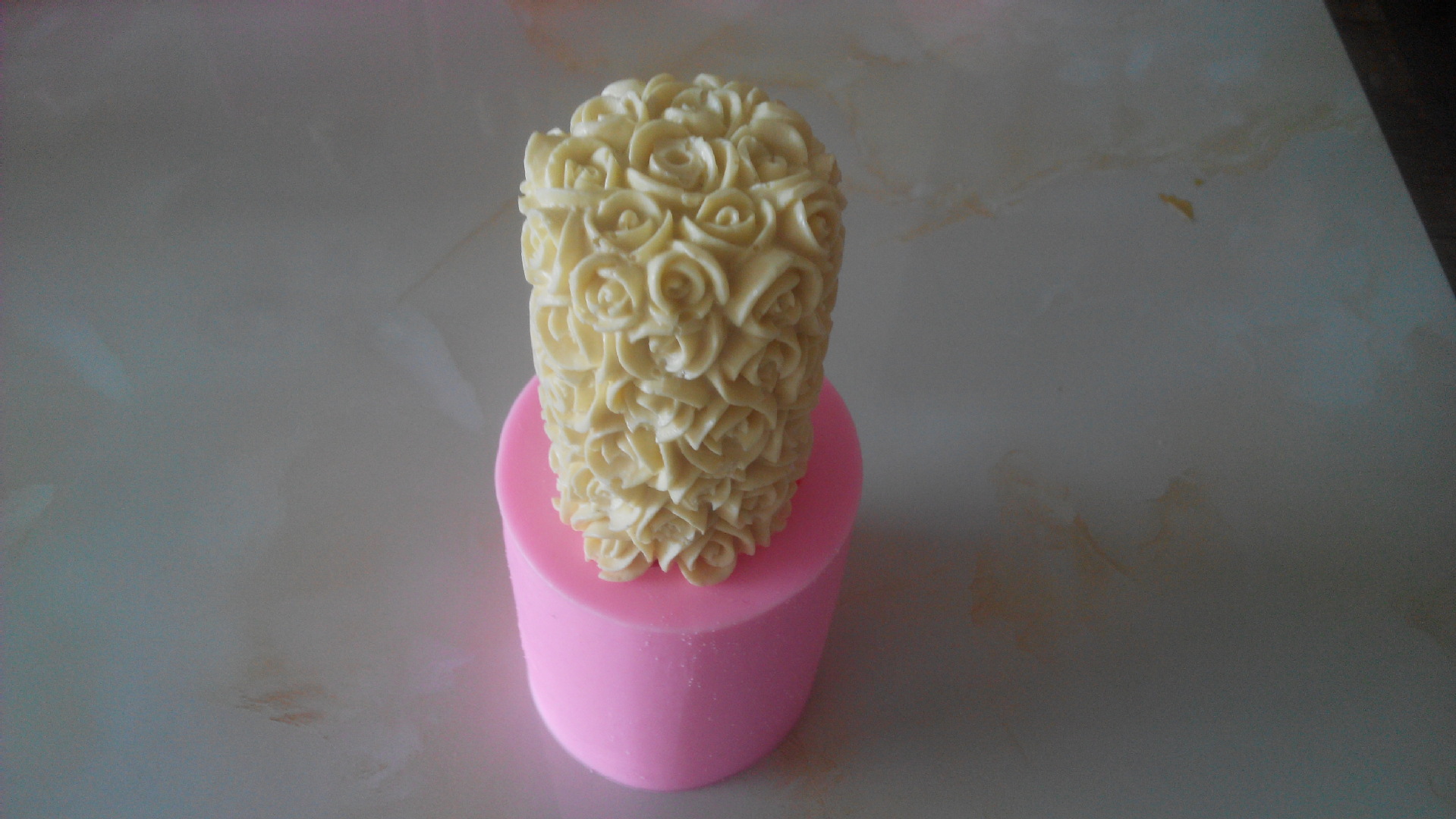 Flor columna modelado de exportación de comercio exterior molde de pastel líquido fondant molde de silicona herramienta de decoración de pasteles