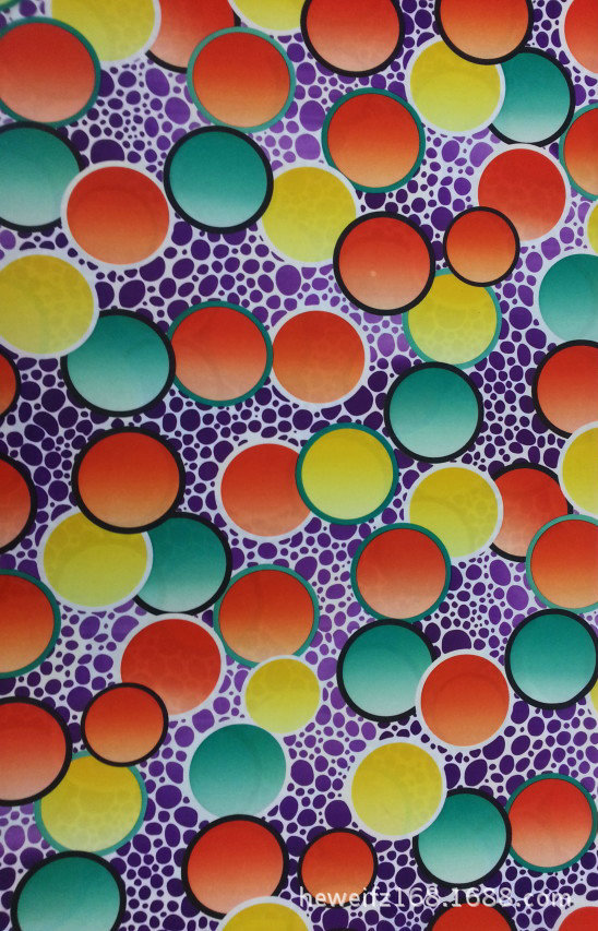 转移印花厂F8386 供应花型加工印花可印雪纺 涤棉 针织等服装面料