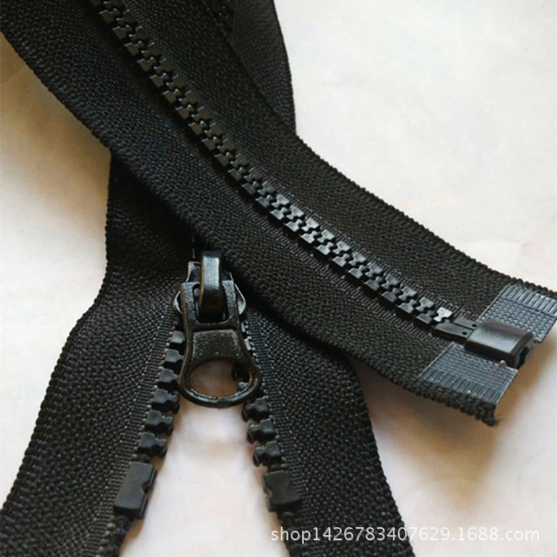 现货直销优质黑色5号树脂拉链 多种规格 保证正品黑白彩色