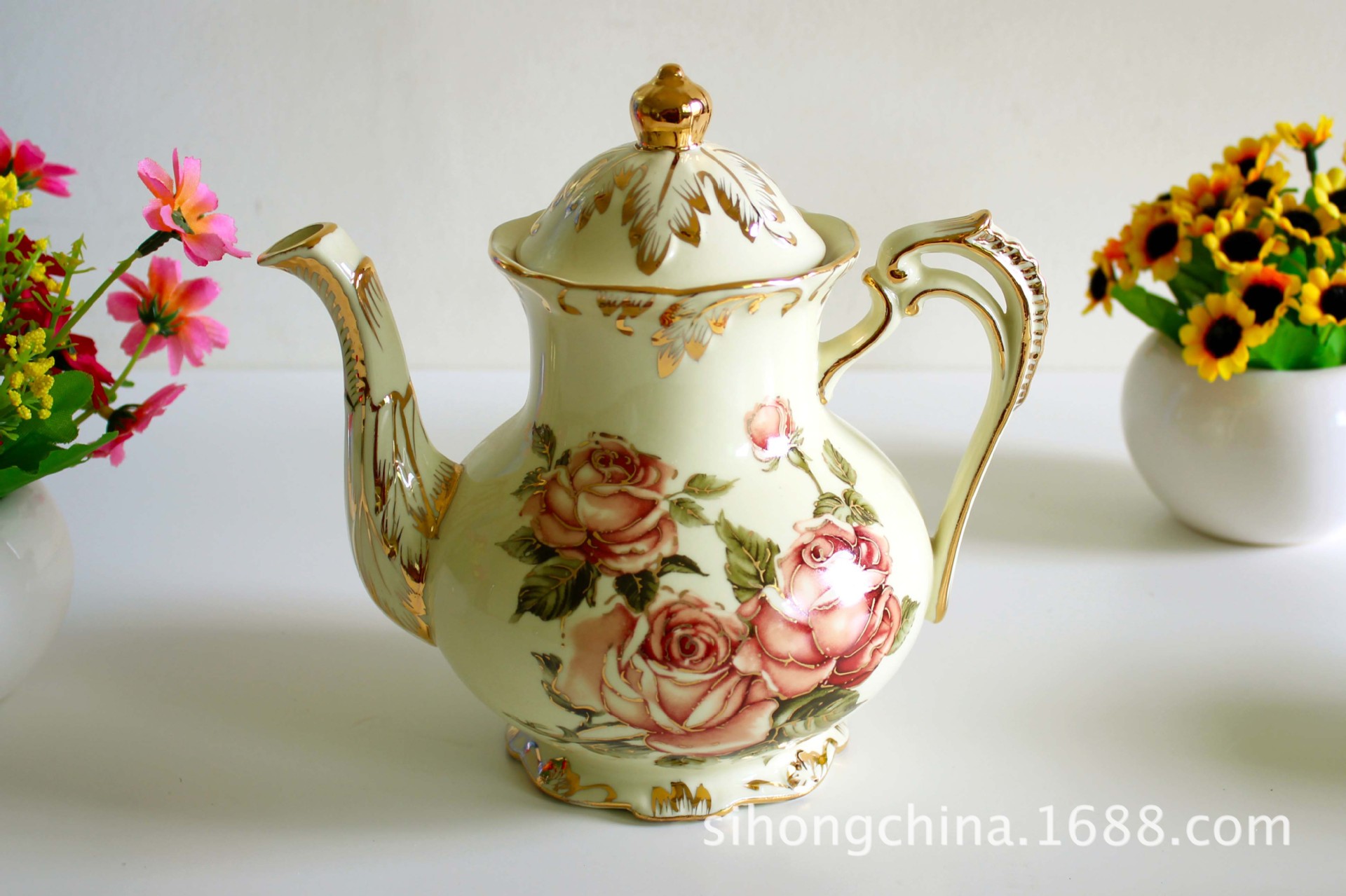 玫瑰2茶壺