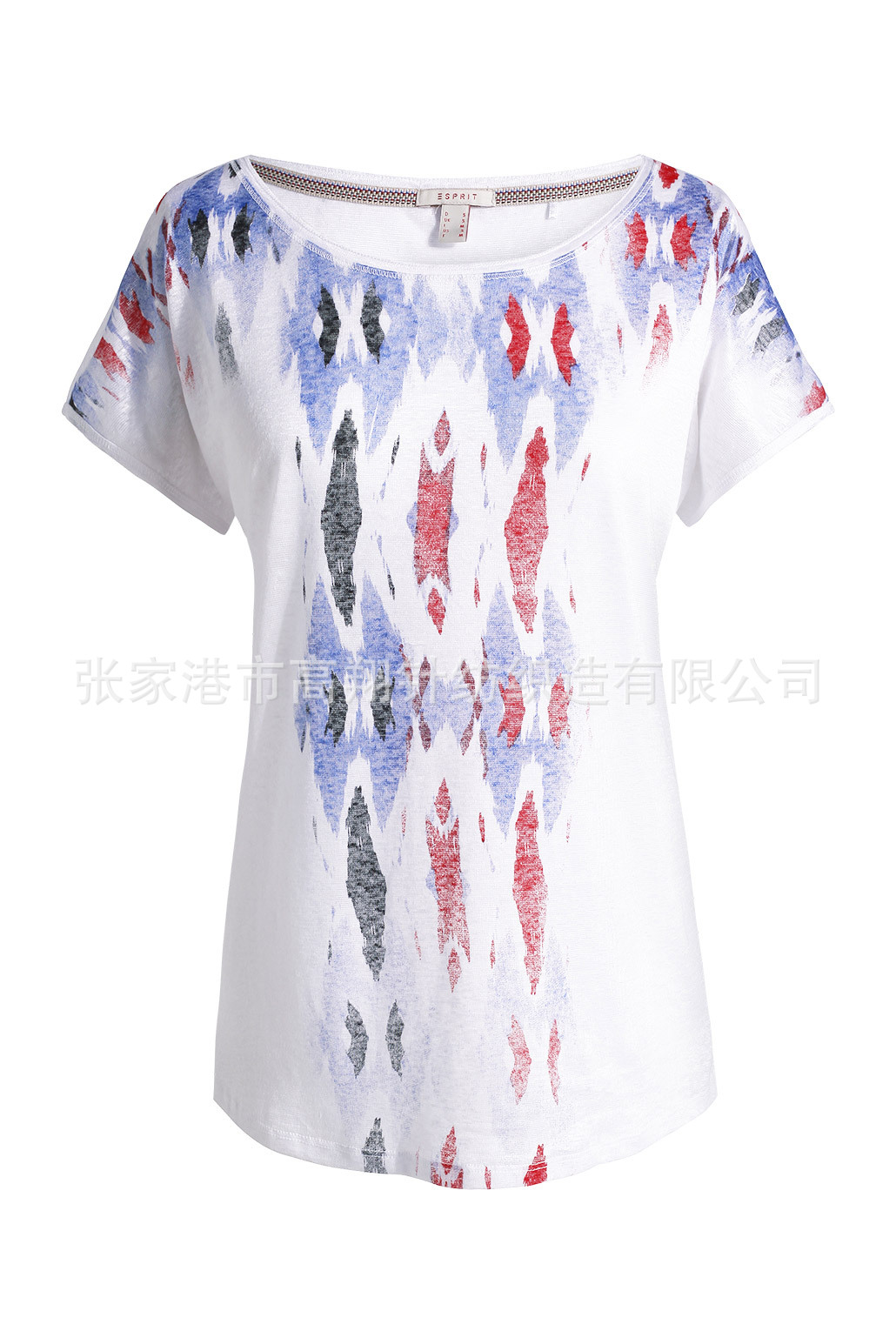 【厂家定做】供应纬编 涤氨 锦氨 印花 T恤 针织面料