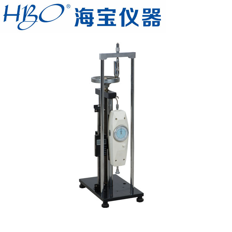 供应海宝 HLX-S螺旋式拉压测试架,手动测试架