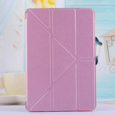 Применимый Apple iPadmini2 кожаный чехол мини3 защитный набор из шелкового узора мини1 кожаный чехол деформация ультратонкий кронштейн