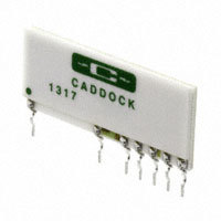 现货Caddock/1776-C4815电阻器阵列 5 RES 12SIP ±0.1%原装正品