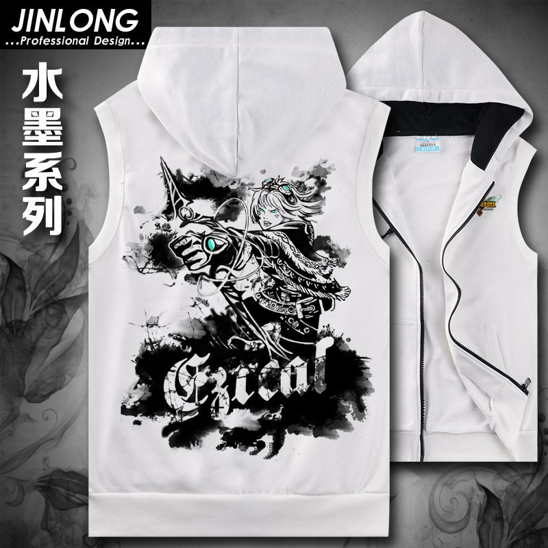 水墨伊泽瑞尔白色