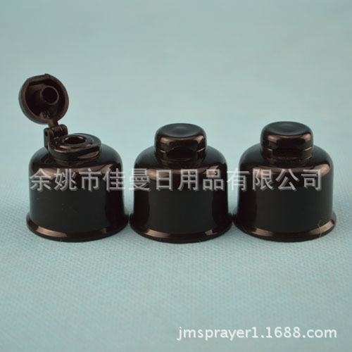 24牙塑料叮当盖  塑料包装叮当盖 化妆品包装盖