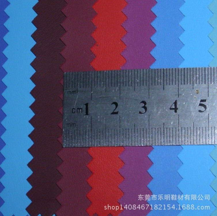 JP5008现货供应颜色齐 佳积布DE-7纹弹力PU 鞋材箱包手袋人造革