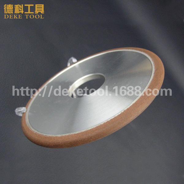 树脂金刚石平行带弧砂轮 PH 100*6*20*6*R3 磨钨钢