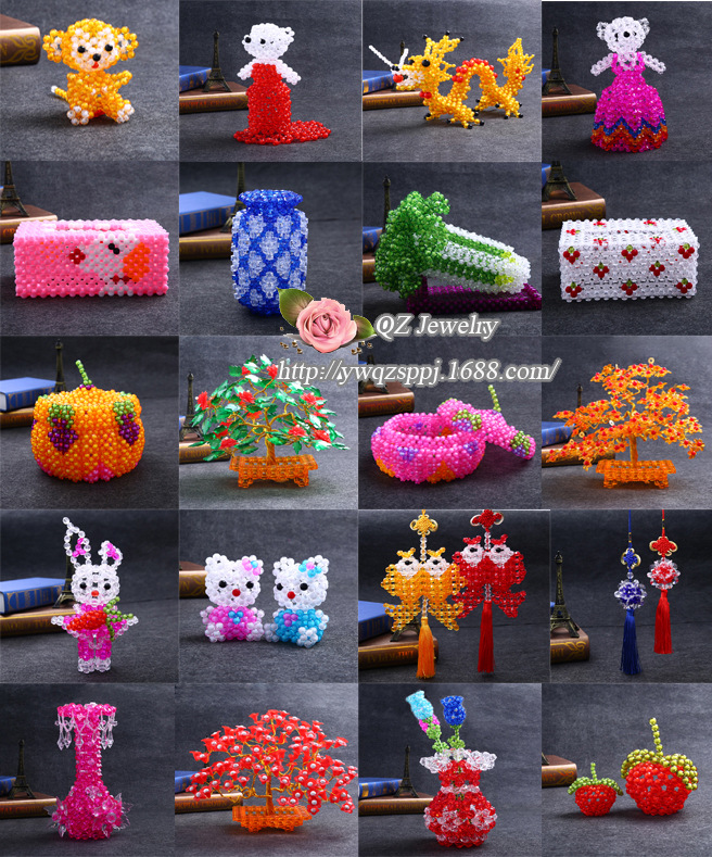 DIY串珠手工编织鱼线材料 透明鱼线 编纸巾盒线 手工无弹力线详情图6