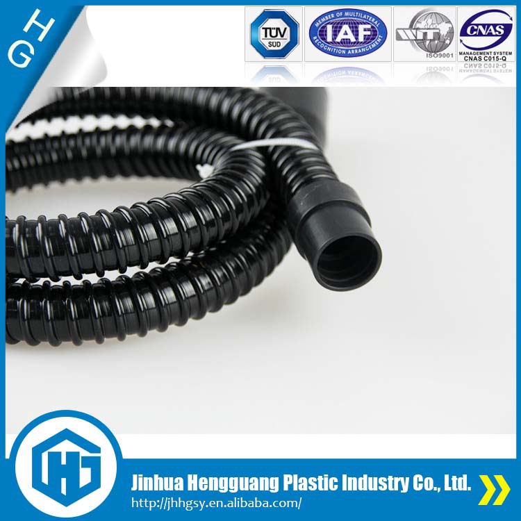 【厂家供应】优质环保PVC缠绕管 塑筋管 磨砂机吸尘管