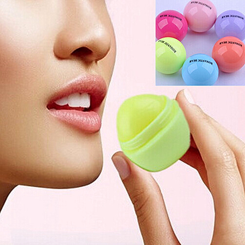 Cross-border color ball lip balm Ball li...