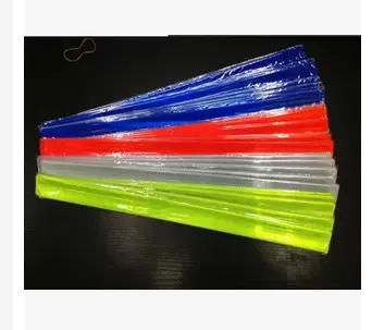 加长自行车反光束裤带/绑腿带/单车反光条骑行装备  18g