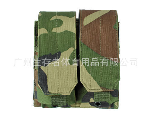 Survivor Outdoor-Molle Bolsa de accesorios de doble copio / bolsa de artículos / bolsa especial de mochila de chaleco de campo / bolsa multifuncional