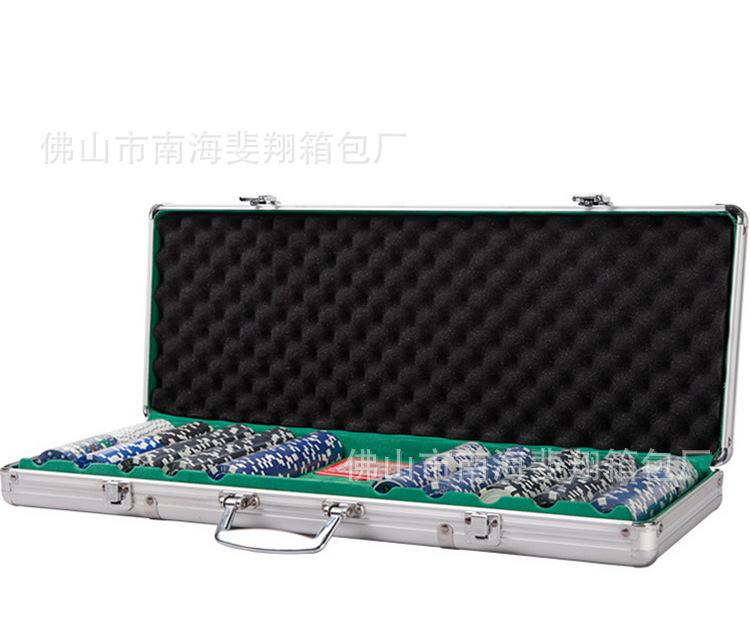 供应各种码数新款筹码套装包装箱 筹码箱 铝合金筹码箱