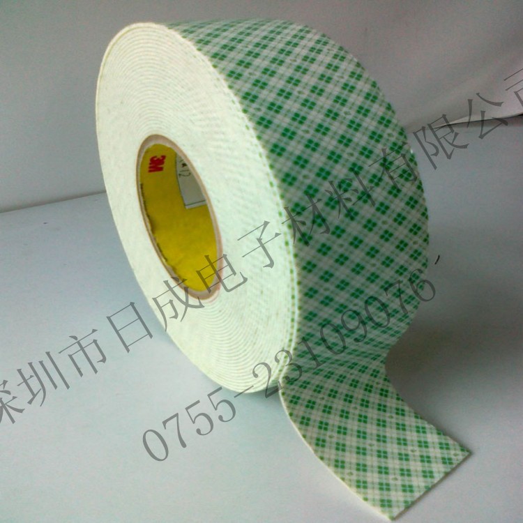 3M 4032聚氨脂双面泡棉胶带厚度0.8MM*20MM*33M
