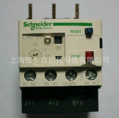 施耐德热过载继电器LRD21C整定电流12-18A