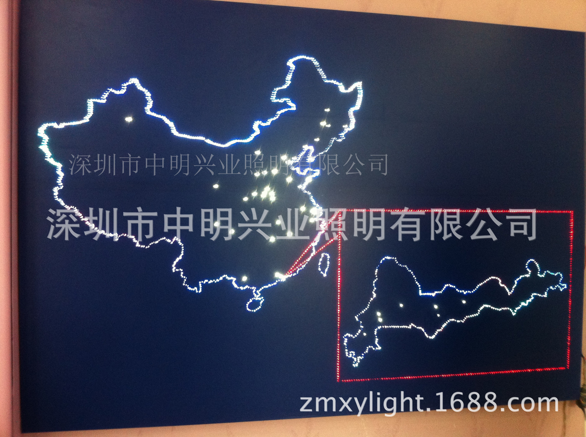 led灯 塑料光纤地图 室内天花光纤装饰灯 图形发光灯 PMMA光纤丝-阿里巴巴