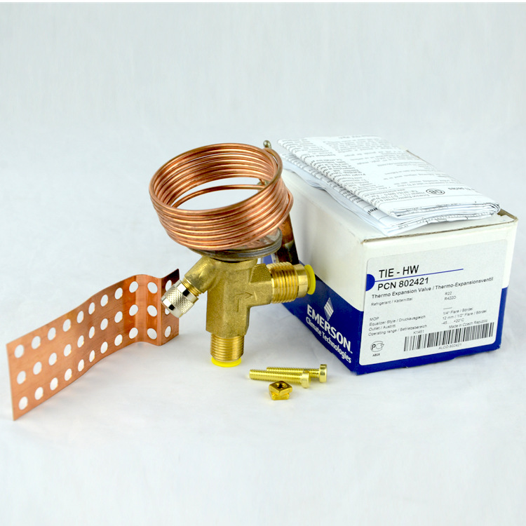 厂家直销 艾默生热力膨胀阀TIE-HW R407A外平衡汽车电子膨胀阀