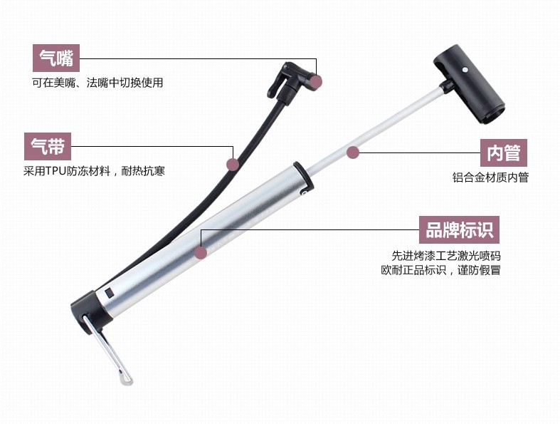 Pompe à vélo - Ref 2396748 Image 6