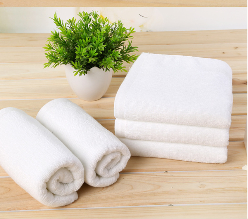 Huai&#39;an towel Manufactor goods in stock supply pure cotton Beauty hotel Dedicated towel