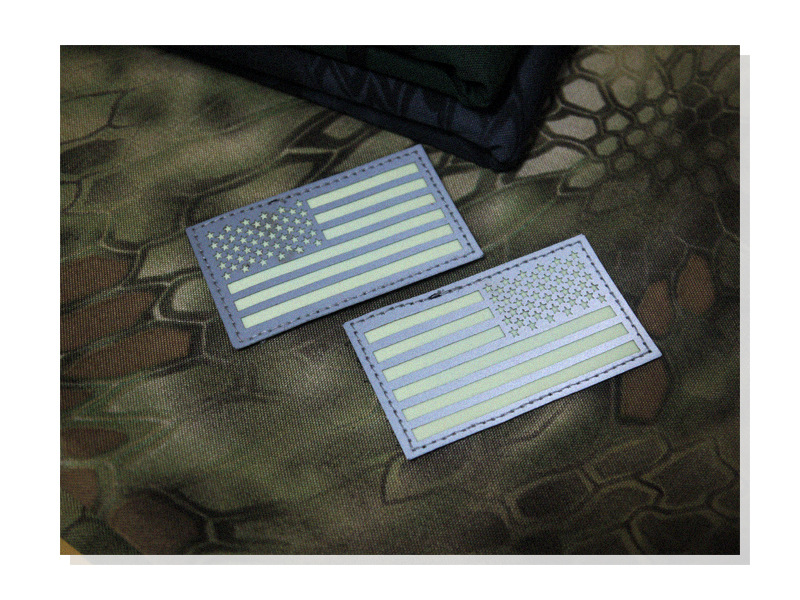 5X8.5反光夜光美国国旗