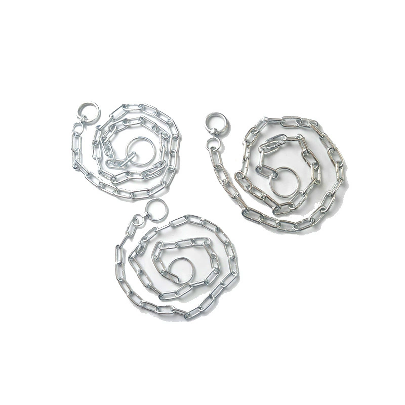 Оптовая большая пряжка Iron Dog цепь Бытовая цепь для домашних животных гражданская собака Крупный рогатый скот овцы лошадь цепь оцинкованная Цепь цепи животных