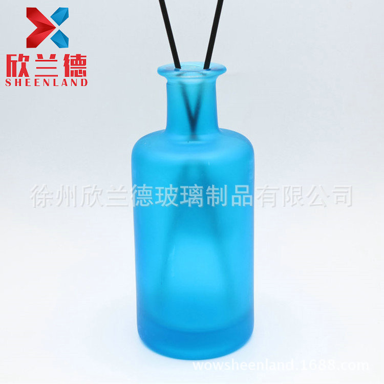 藤条香薰瓶 250ML 圆柱香薰瓶 卡口香薰瓶  玻璃香薰瓶