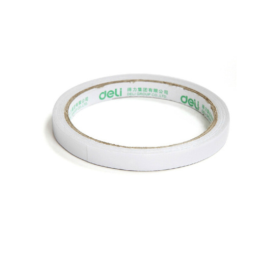 Deli 30401 tissue paper double-sided tape/1.2cm*10Y double-sided tape 24 rolls/bag) Deli Stationery 30401
