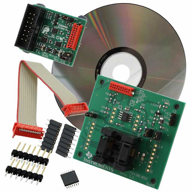 现货TI/德州MSP-TS430L092 编程器适配器ZIF MSP430原装正品