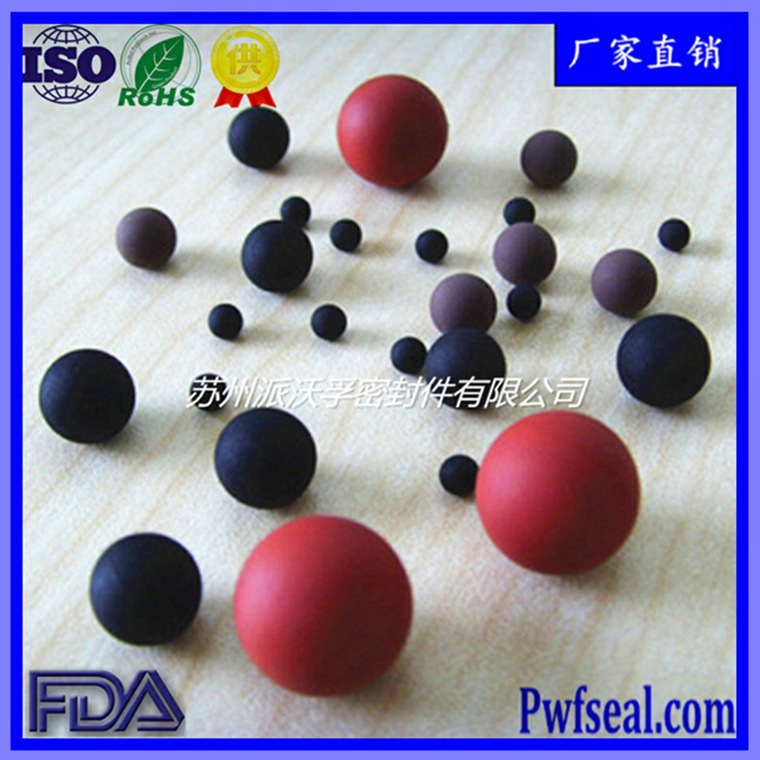 密封件厂家现货出售10毫米硅胶球耐磨密封性能好防水球