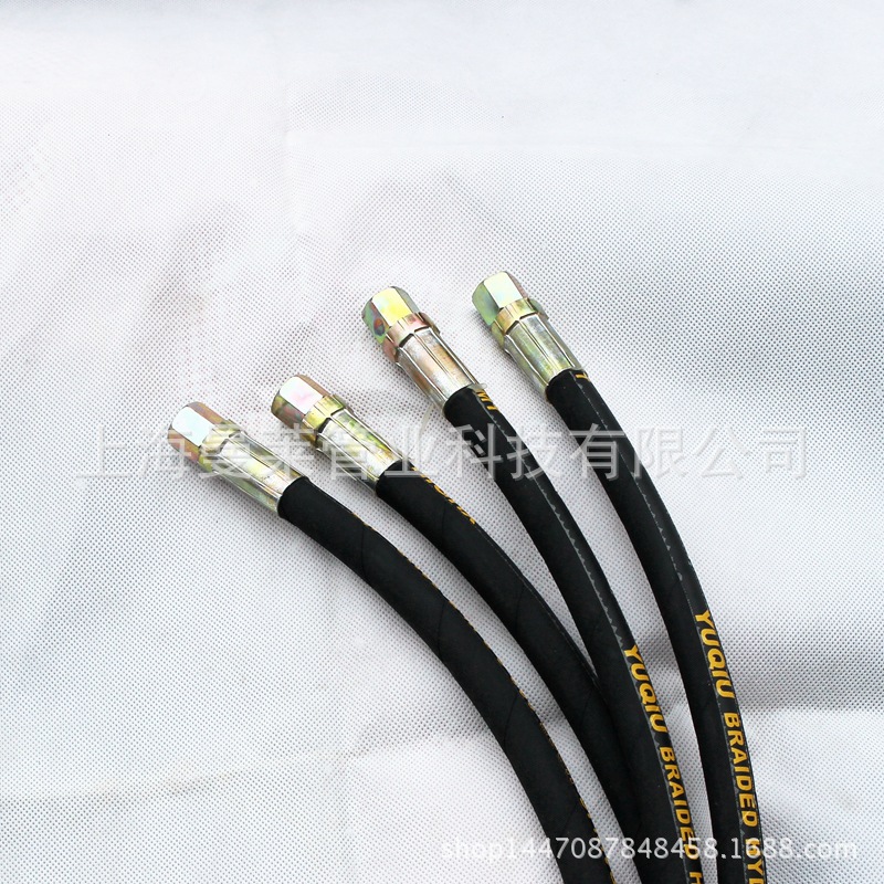 厂家批发 加工定做 高压油管 耐油高压胶管 钢丝编织增强高压油管