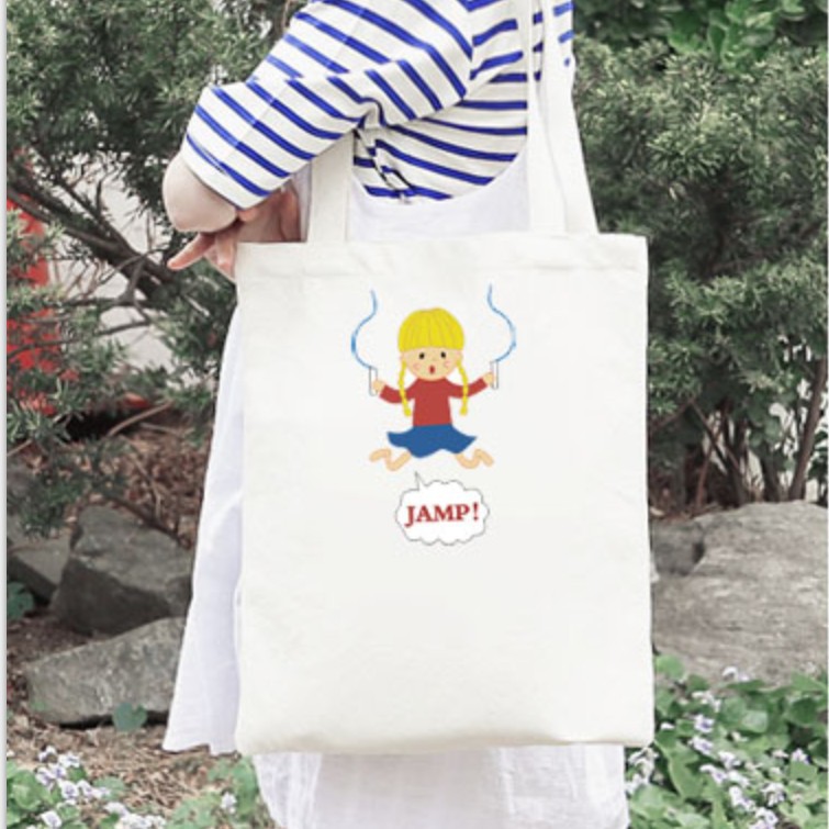 Ulzzang niños Linda Niña de dibujos animados bolsa de hombro Harajuku suave chica marca de moda bolsa de lona bolso de gran capacidad para las mujeres image 2