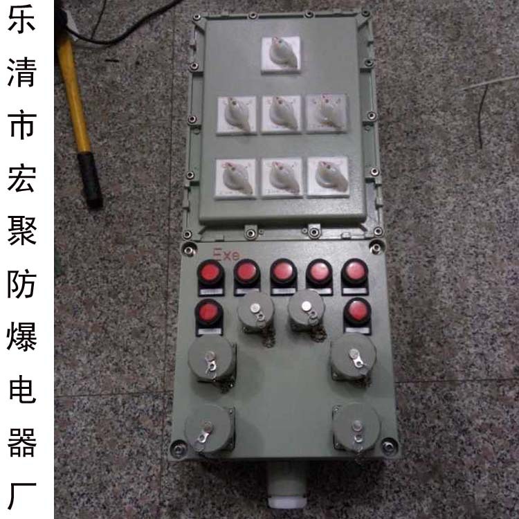 防爆电磁启动箱 配电箱钢板箱 非标带按键 电器铁箱定做BDX-bn-Q