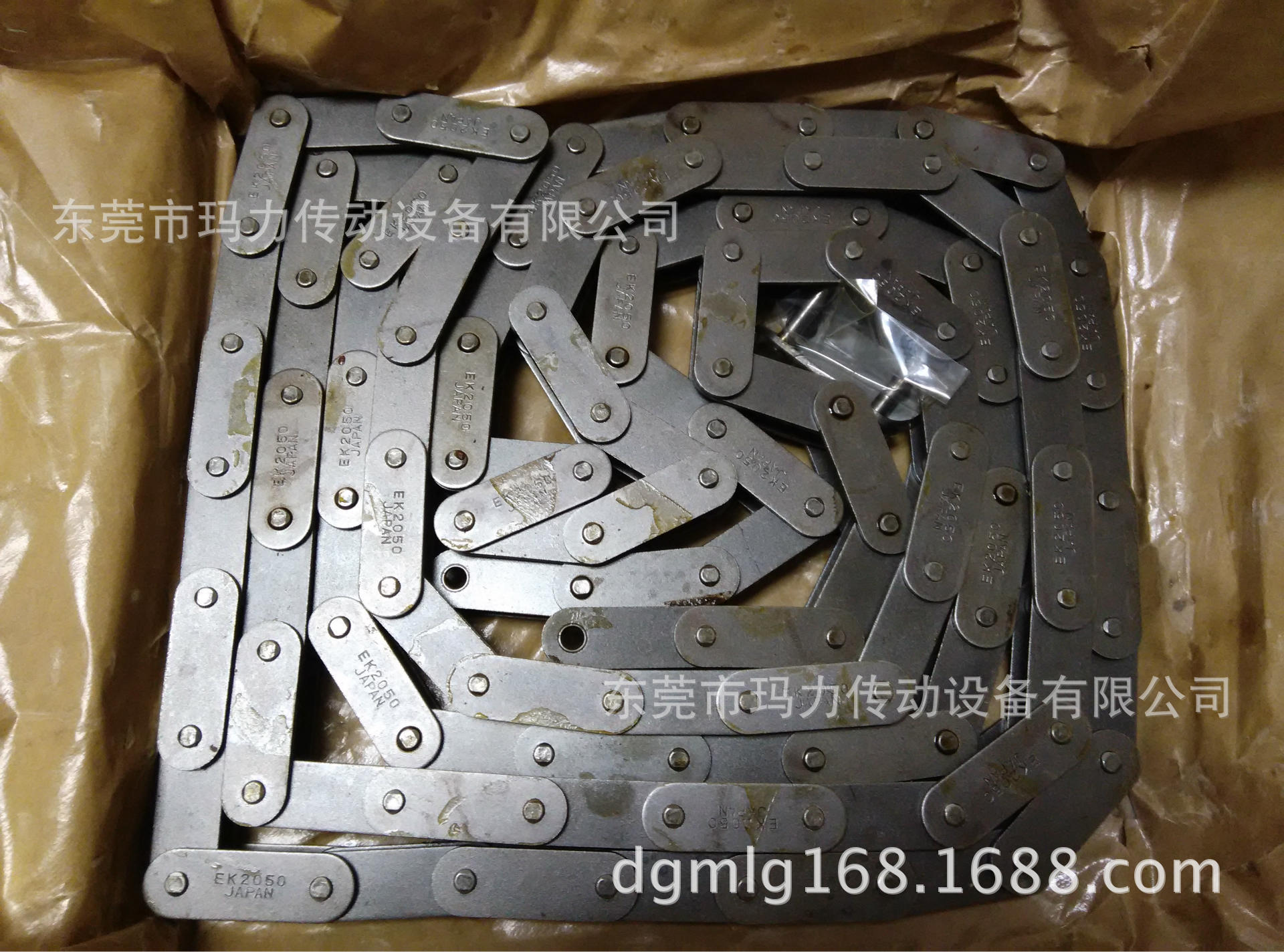 供应EK链条 双节距链条 日本双节距滚珠链条 EK运输链条 EKC2050