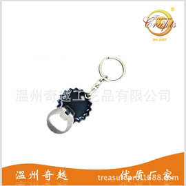 啤酒盖开瓶器 黑色喷漆酒盖启瓶器 抽芯弯曲活动啤酒开 可丝印