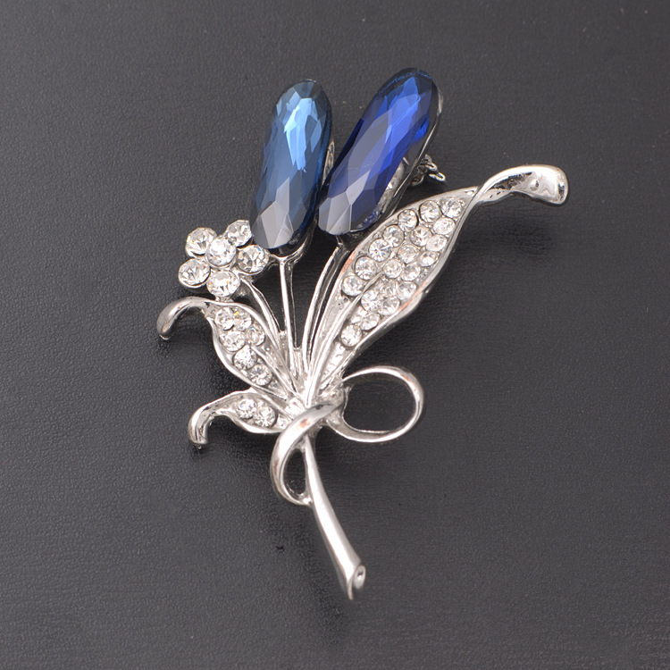 Broche femme en Zircon diamant - Ref 1176083 Image 25