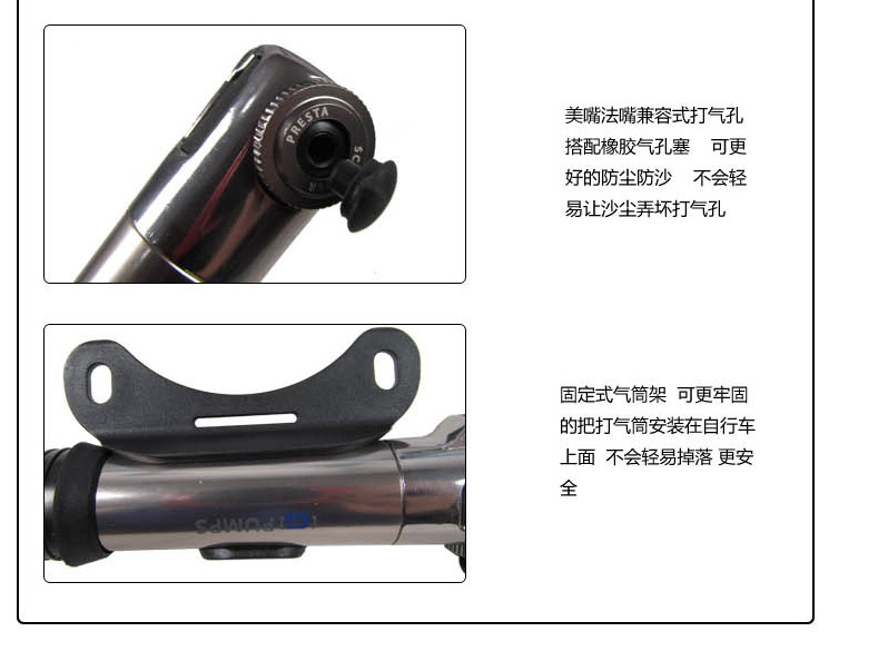 Pompe à vélo GIYO - Ref 2396744 Image 6