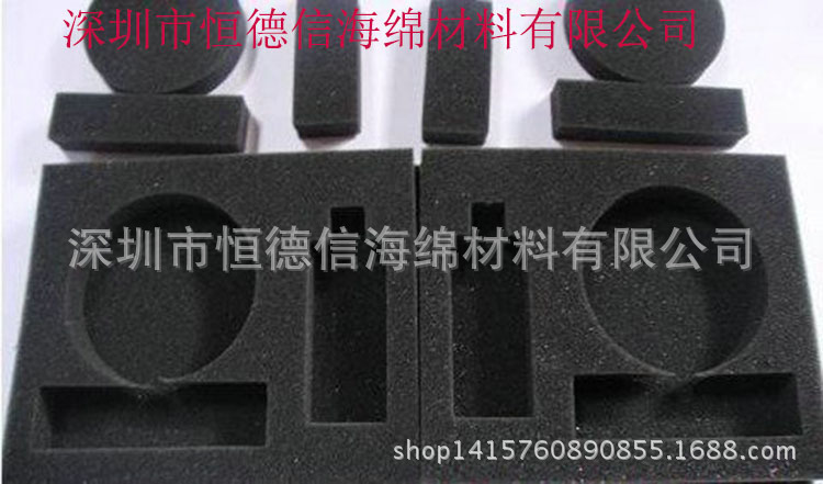 50mm厚度海绵内衬 防摔海绵内衬包装盒子 工具箱内包装海绵