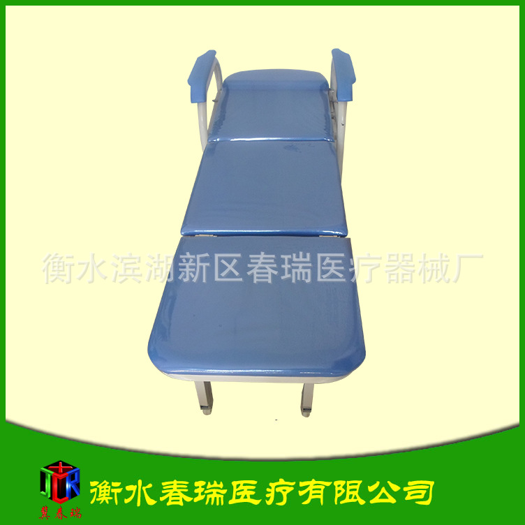 医院多种功能陪护椅医院用折叠陪护床 PVC海绵软垫钢管共享折叠椅|ms